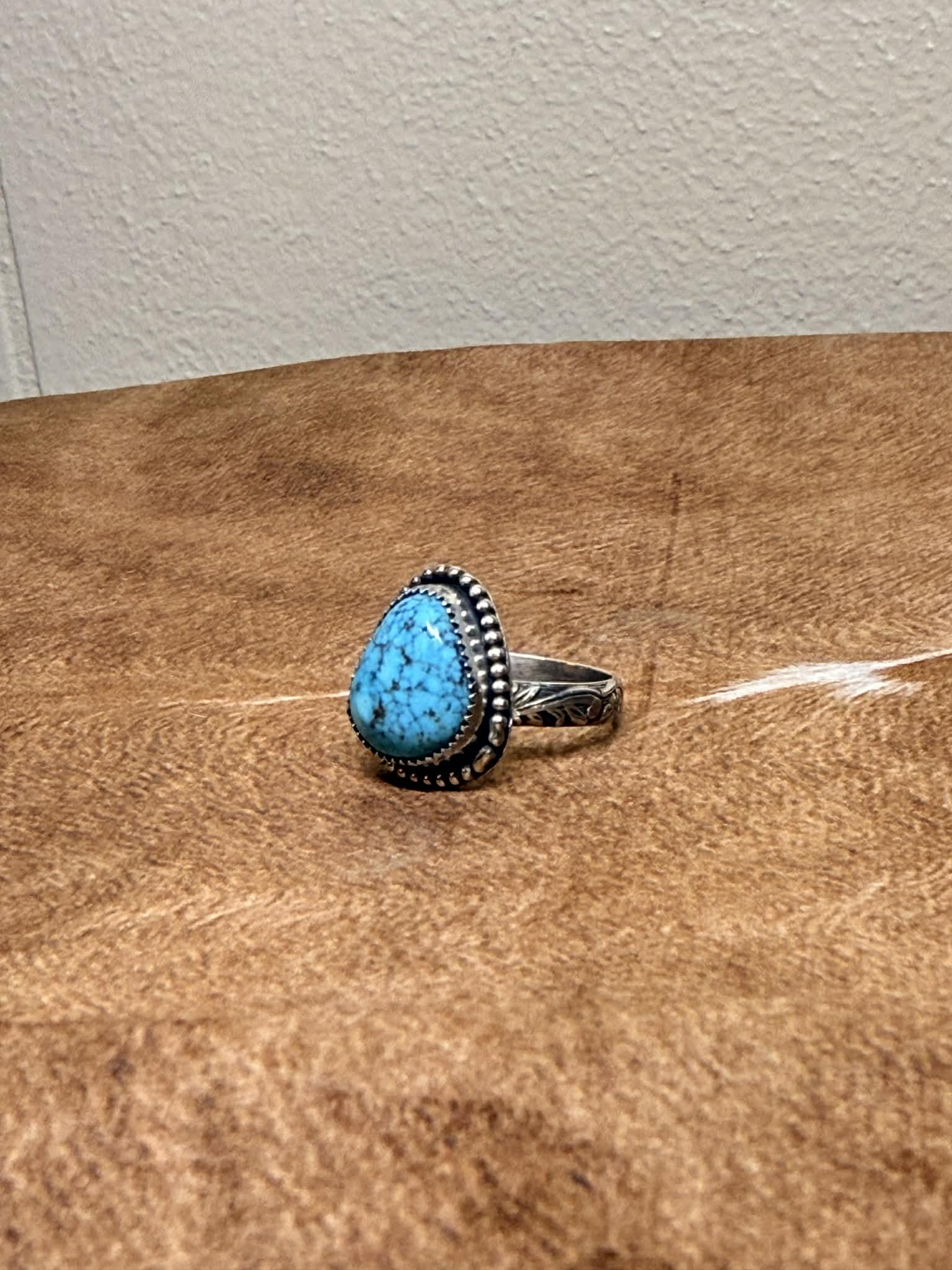 Bisbee Turquoise ring. Size 8