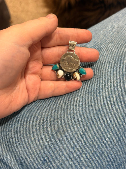 Buffalo Nickel Pendant