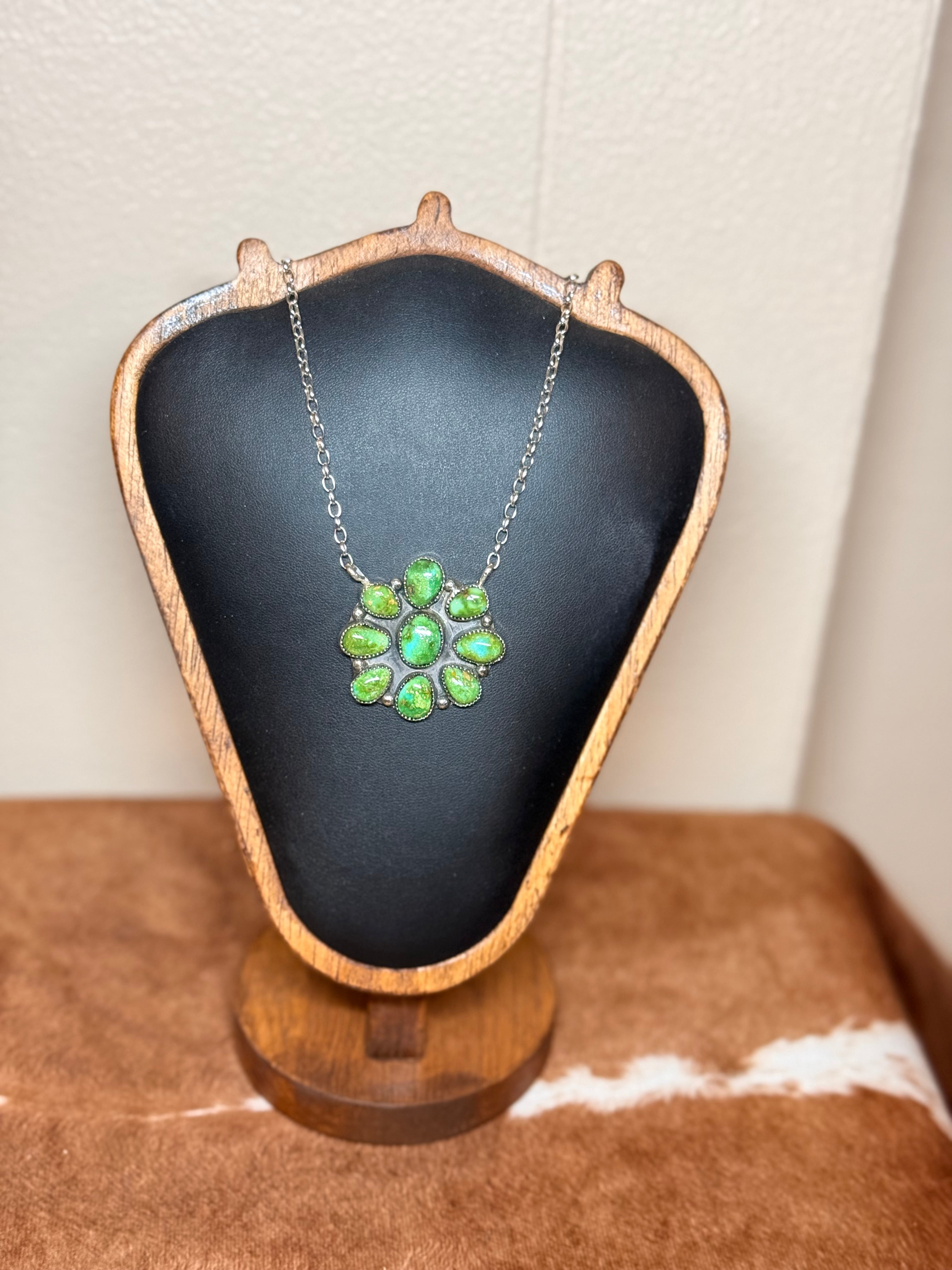 Cielo Bloom Cluster Necklace