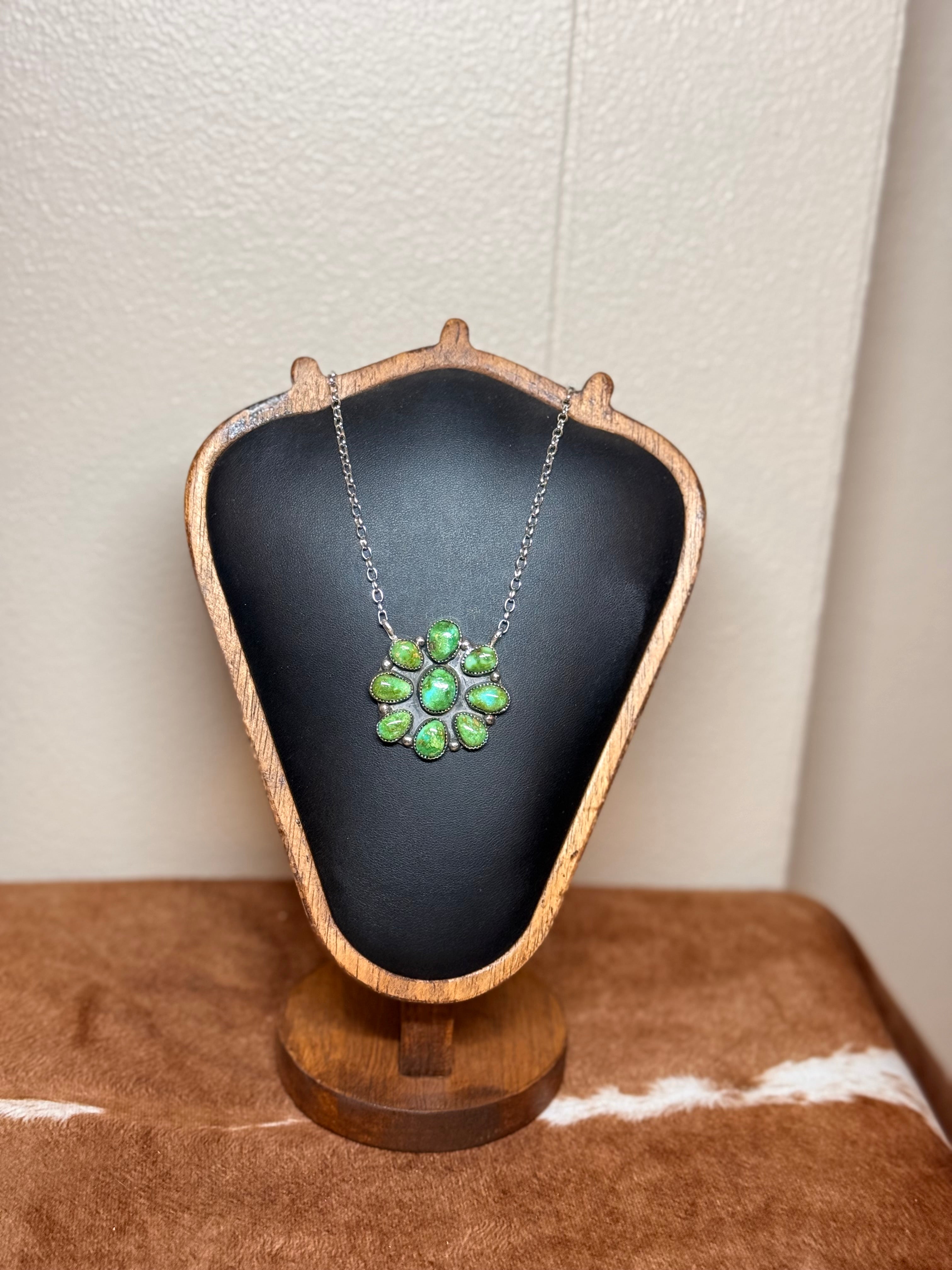 Cielo Bloom Cluster Necklace