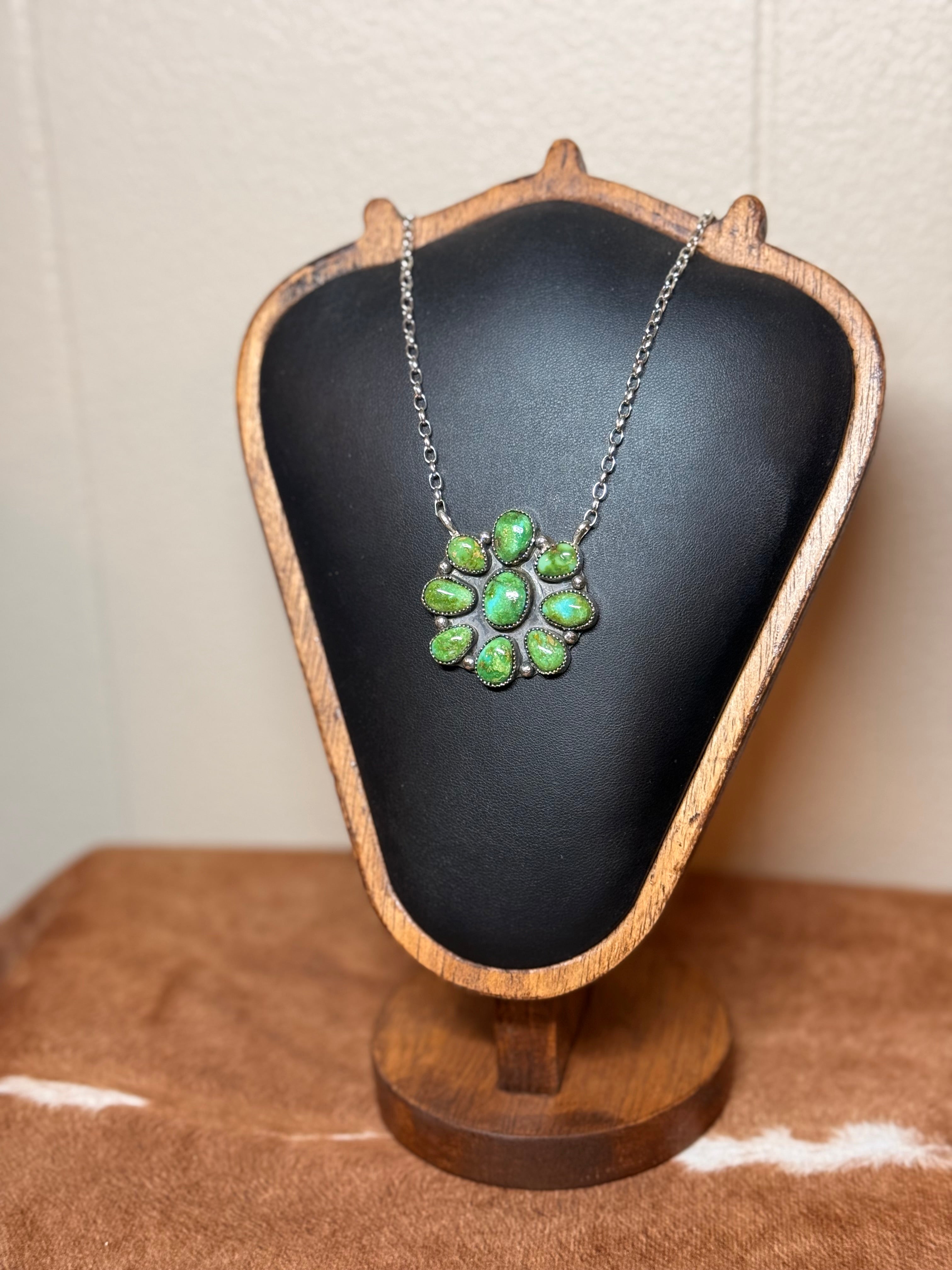 Cielo Bloom Cluster Necklace